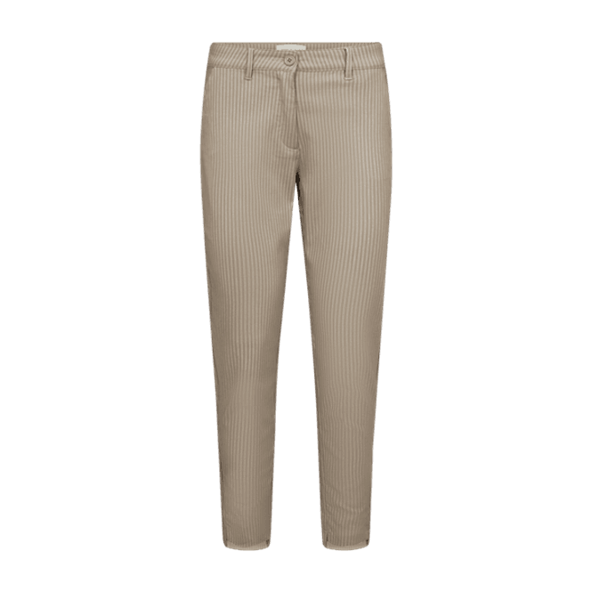 Hovedbilde REX BUKSE STRIPER - CAMEL/OFFWHITE