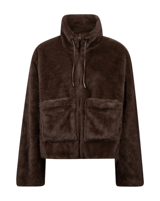 Hovedbilde MINKY JAKKE FAKE FUR - BRUN