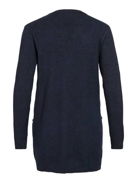 Hovedbilde VIRIL CARDIGAN LANG - NAVY MELERT