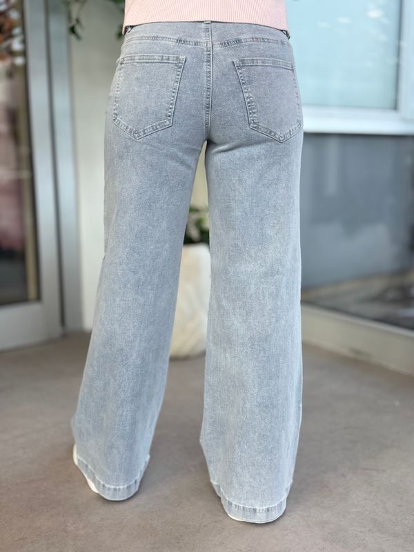 VEGA FLARE JEANS 84 CM - LYS DENIM