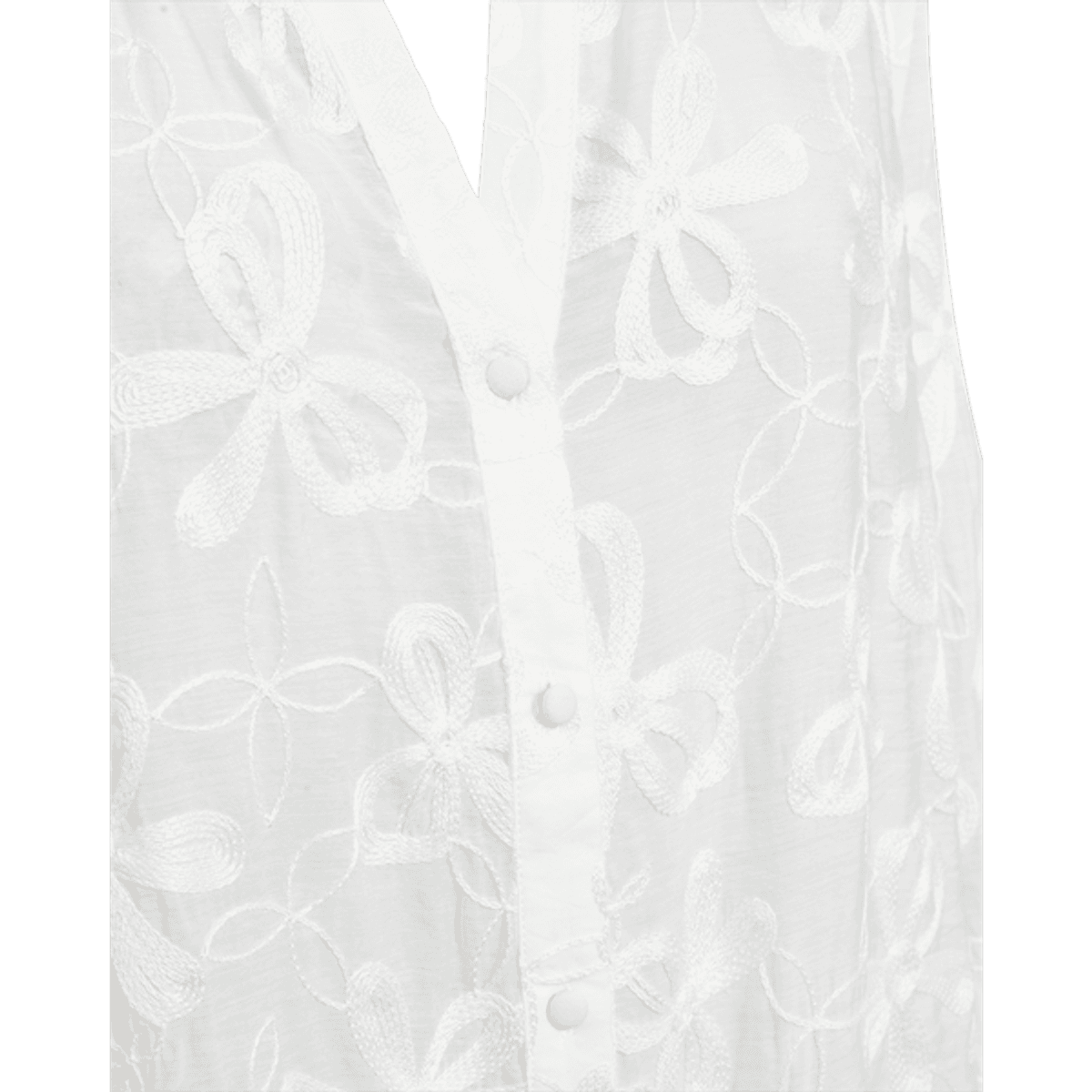 RANDY EMBRO BLUSE - OFFWHITE