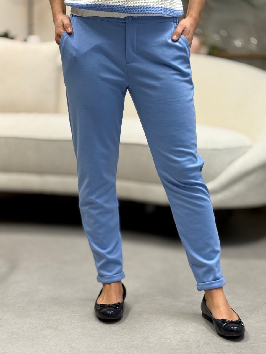 NANNI CHINOS BUKSE - HIMMELBLÅ