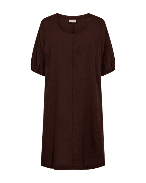 Hovedbilde LAVA KJOLE M/BALLONGERM - BRUN