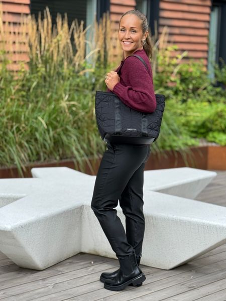 Hovedbilde MALIN BUKSE COATED - SORT