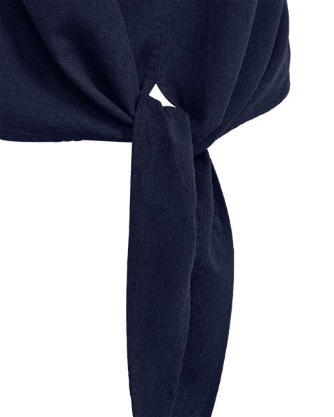 Hovedbilde LAVISCO TOPP M/KNYTING - NAVY