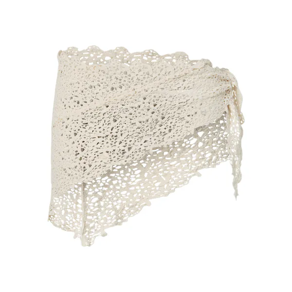 Hovedbilde KASMIN TRIANGLE SCARF - OFFWHITE