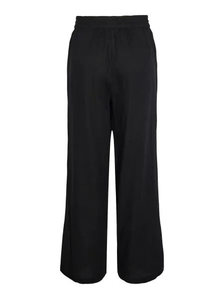 Hovedbilde PIA LIN/VISCOSE BUKSE - SORT