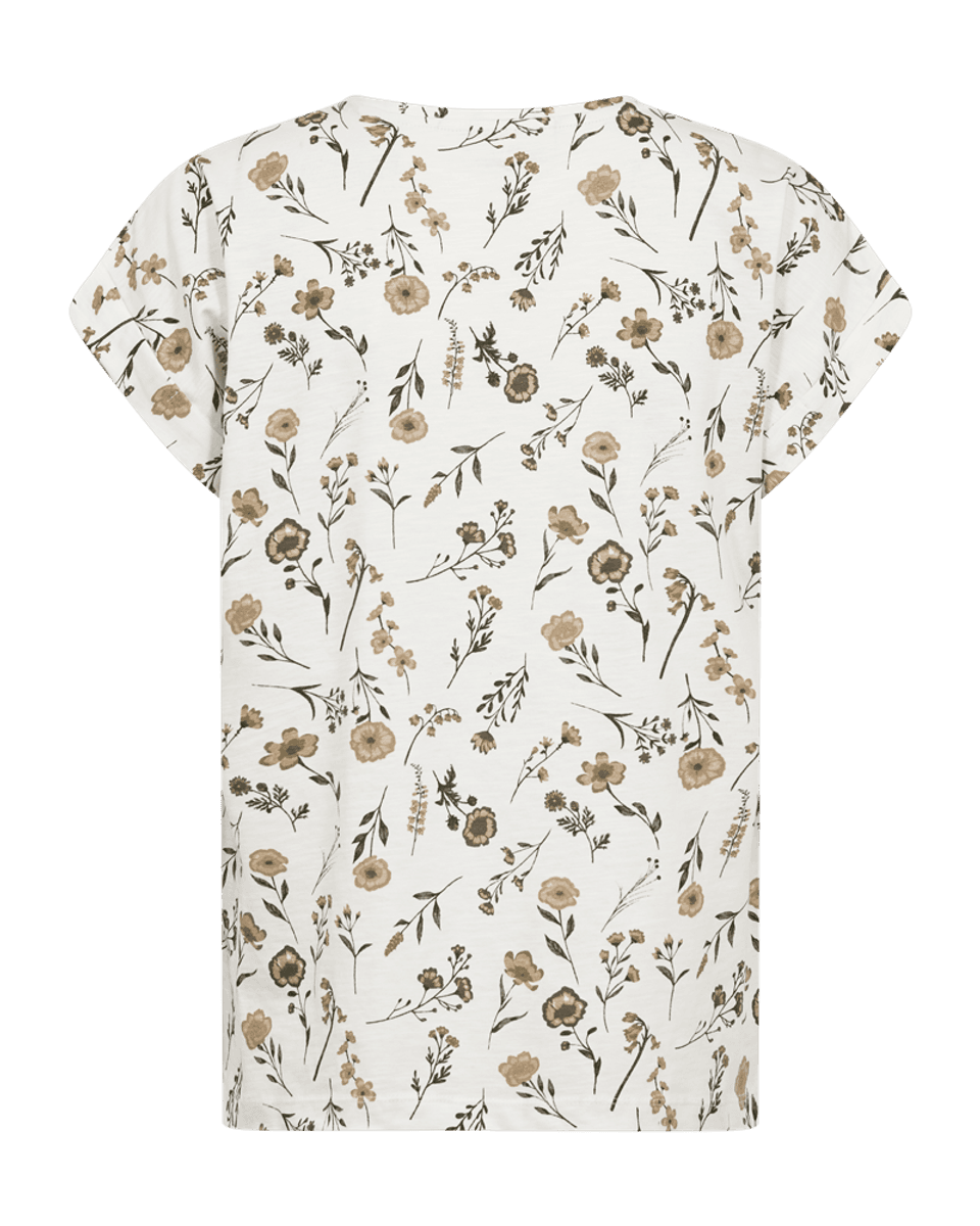 VIVA TOPP FLOWER - OFFWHITE/SAND