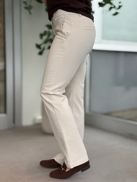 Hovedbilde ISADORA CHINOS RETTE BEIN - MOONBEAM