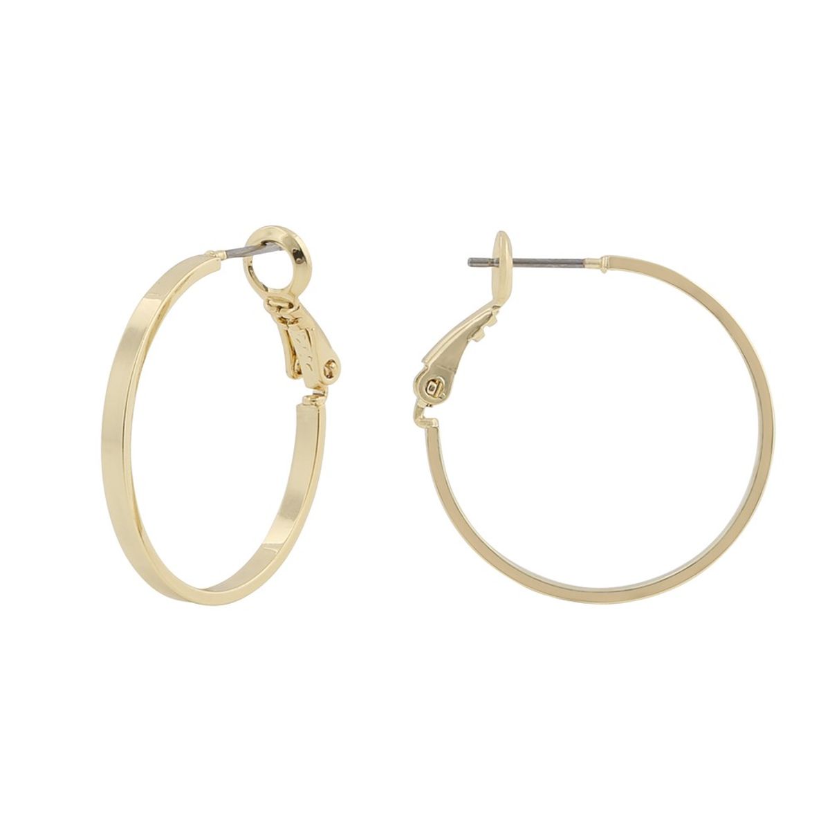 SNÖ OF SWEDEN -  MOE ØRERINGER 25mm - GULL