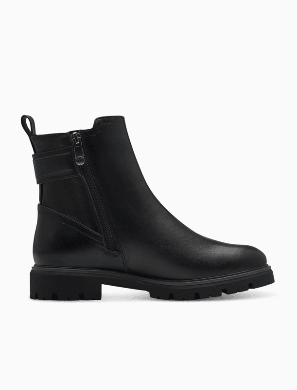 BOOTS M/SPENNE - SORT