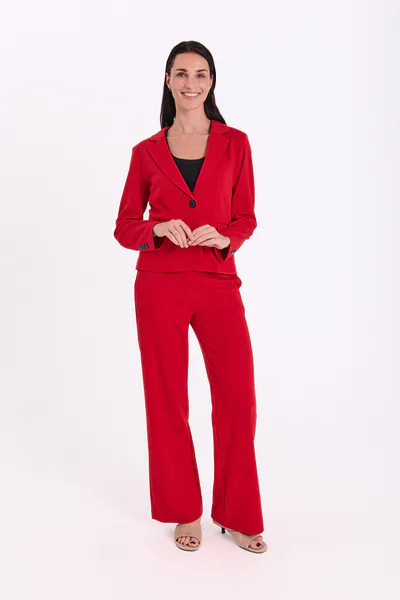 Hovedbilde NANNI RETT BUKSE - RØD