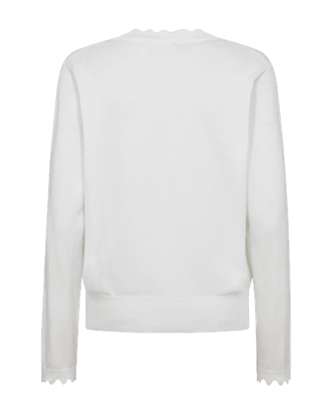 Hovedbilde KATIE GENSER V-HALS - OFFWHITE