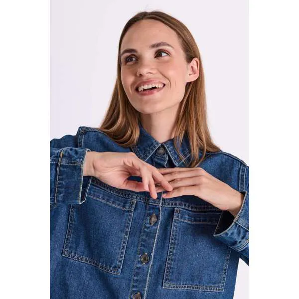 Hovedbilde RINNA DENIM JAKKE - MEDIUM VASK