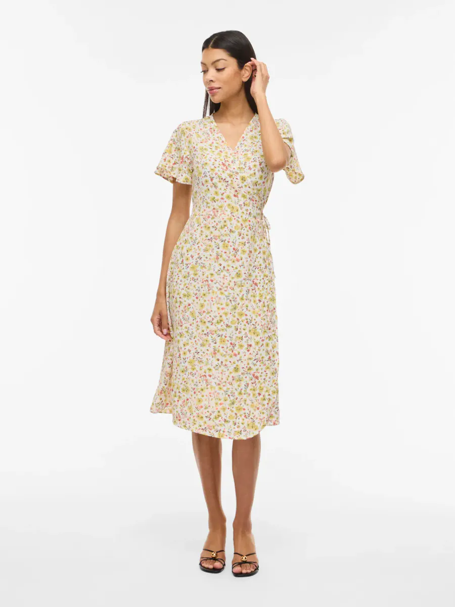 LOVIE OMSLAGSKJOLE M/PRINT - YARROW