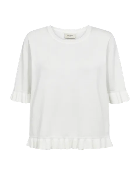 Hovedbilde KATIE GENSER M/FRILL - OFFWHITE