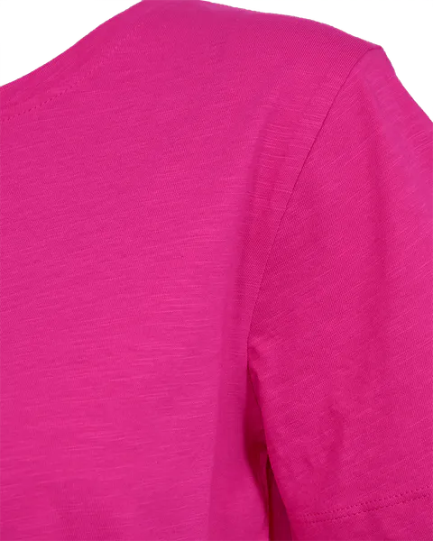 Hovedbilde VIVA T-SHIRT RUND HALS - CERISE