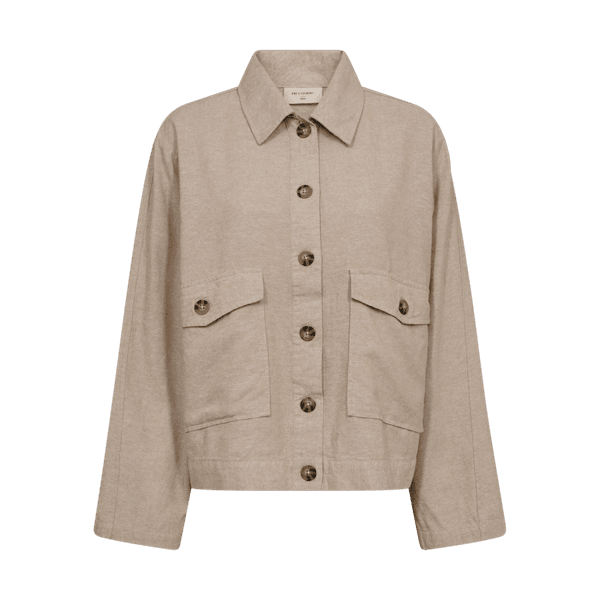 Hovedbilde LAVA JAKKE - SAND MELERT