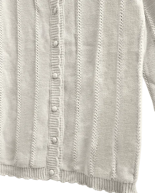 Hovedbilde MORA CARDIGAN - MOONBEAM