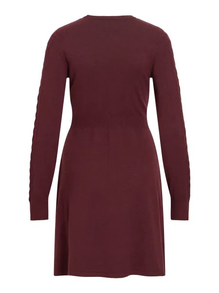 Hovedbilde KERRY CABEL KNIT KJOLE - PLOMME
