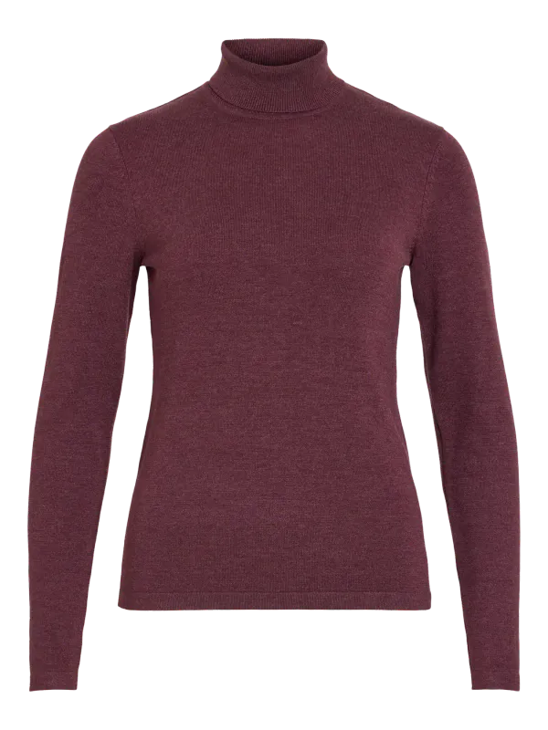MALU ROLL NECK - PLOMME