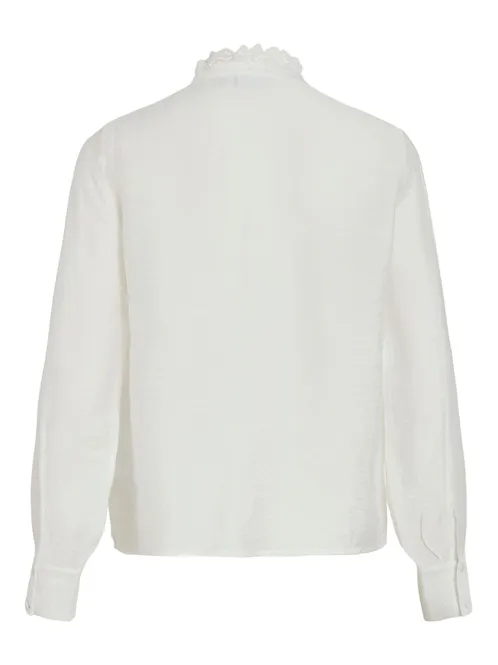 Hovedbilde MALIMA BLUSE M/EMBRO - OFFWHITE
