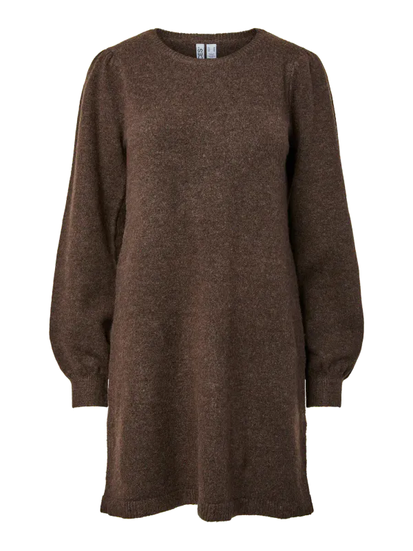 SALLY KNIT KJOLE - BRUN