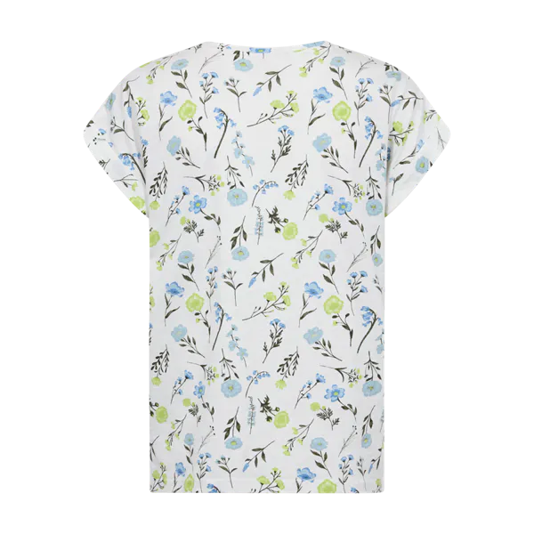 Hovedbilde VIVA TOPP FLOWER - OFFWHITE/GRØNN/BLÅ