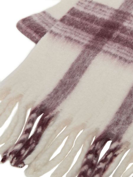 Hovedbilde MIMI FLUFFY SKJERF - PLOMME/OFFWHITE