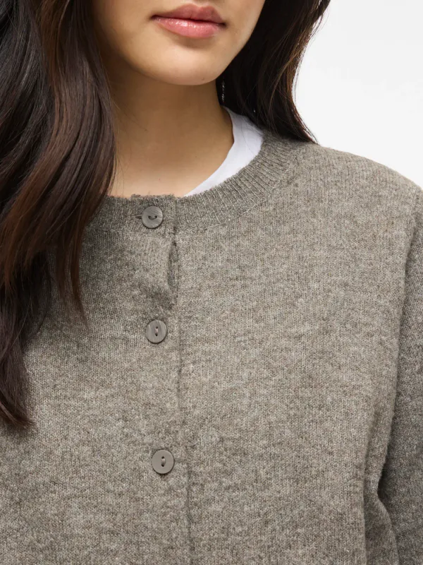 LIGA CARDIGAN 2/4 ERM - MULDVARP MELERT
