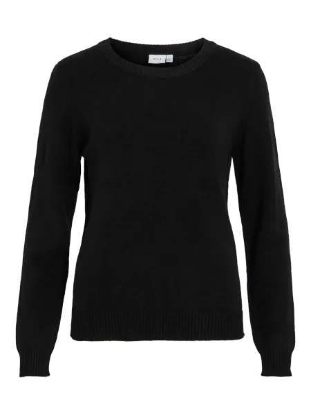 Hovedbilde VIRIL GENSER O-NECK - SORT