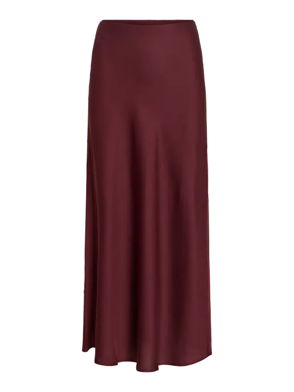 ELLETTE SKJØRT - PLOMME