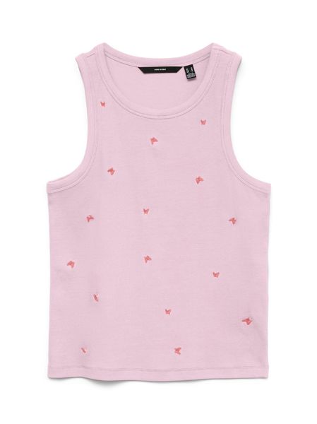 Hovedbilde NAJA TANK TOPP - ROSA M/BUTTERFLY