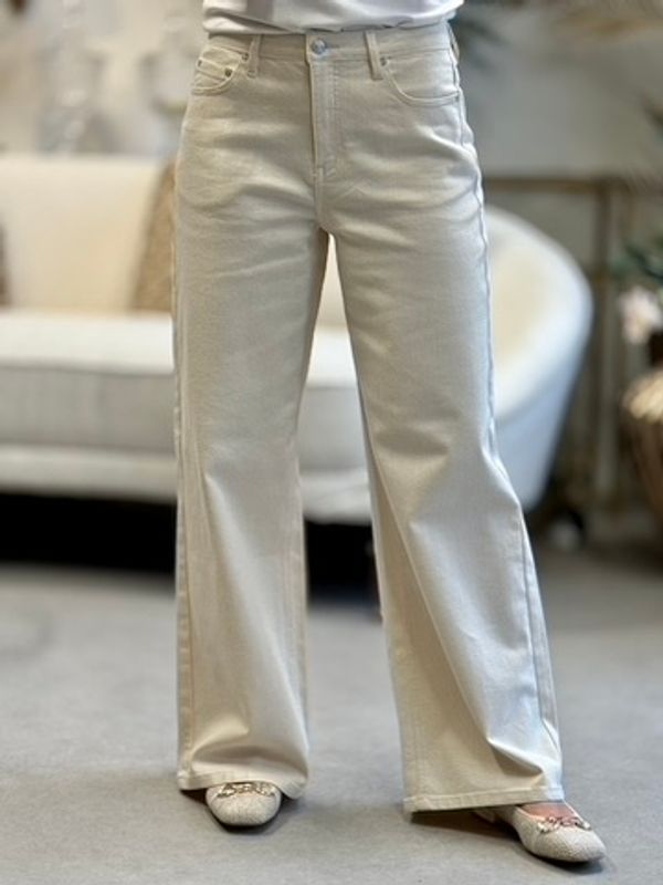 NANNA JEANS 30 LENGDE - MOONBEAM