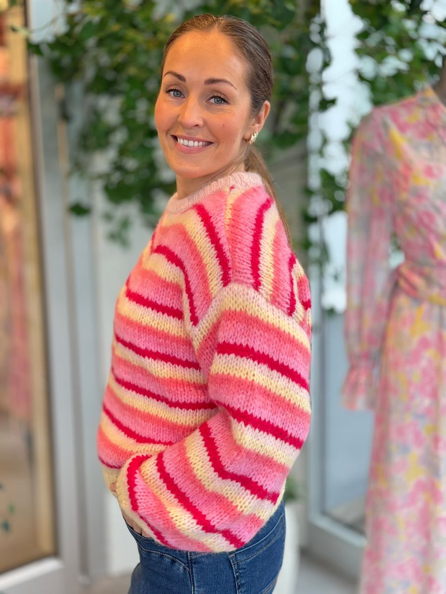 MAYBE GENSER M/STRIPER - ROSA MIX