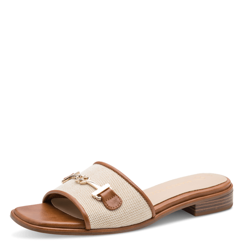 SANDAL M/SPENNE - COGNAC/SAND