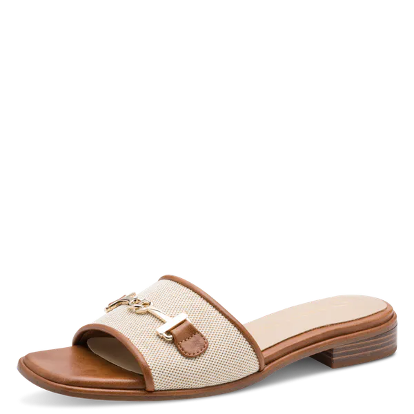 Hovedbilde SANDAL M/SPENNE - COGNAC/SAND