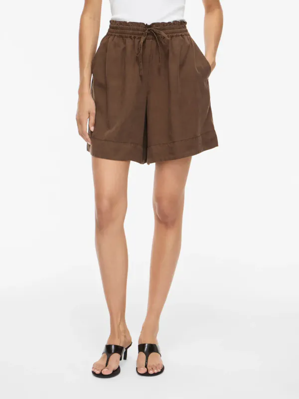 TEVIRA SHORTS - BRUN