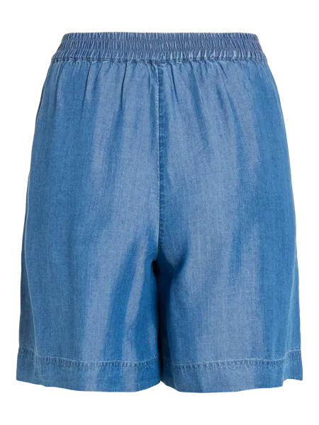 Hovedbilde TEVIRA TENCEL SHORTS - MEDIUM BLÅ