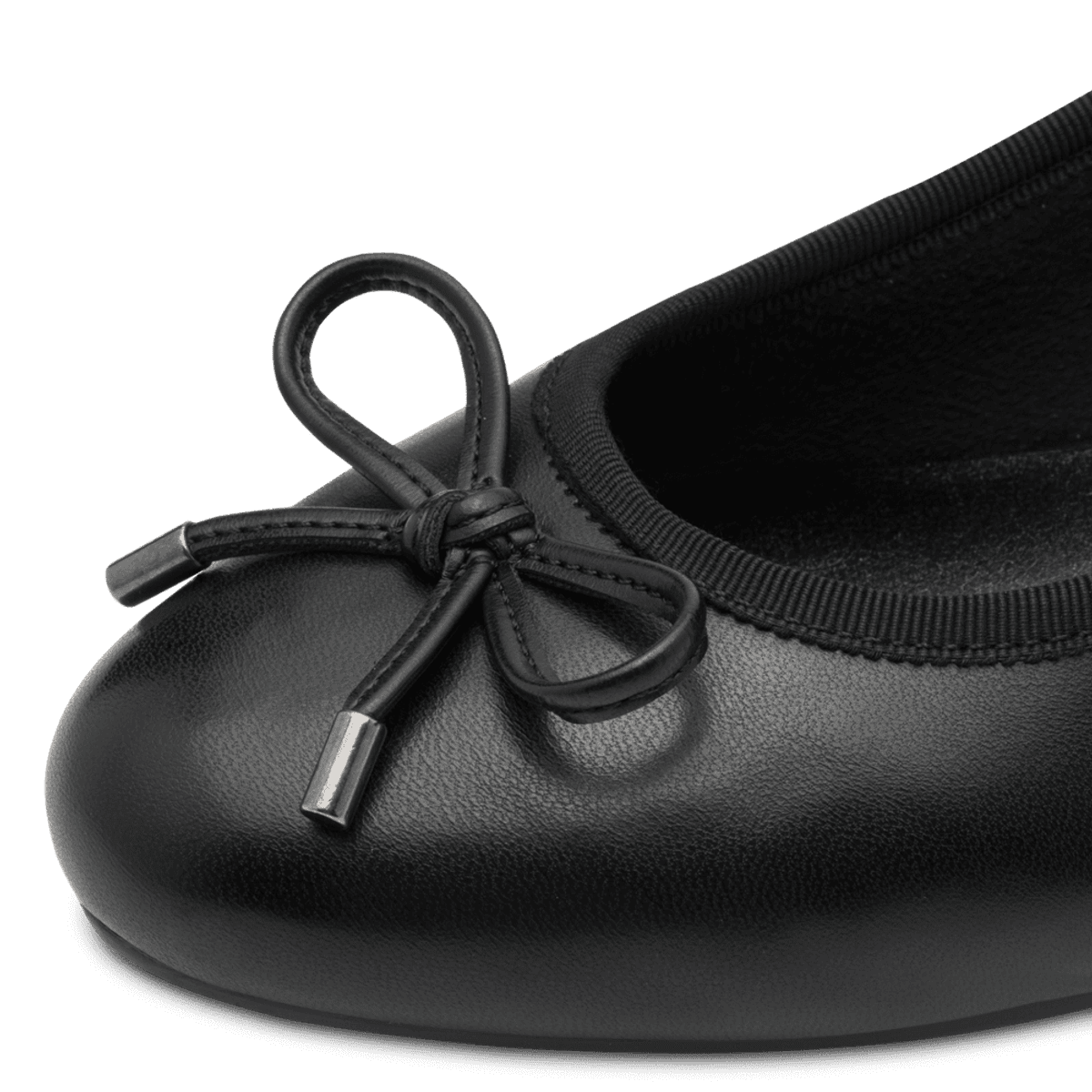 BALLERINA M/LAV HÆL - SORT