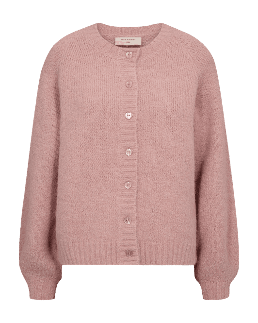 Hovedbilde LOUISA CARDIGAN - PALE MAUVE MELERT