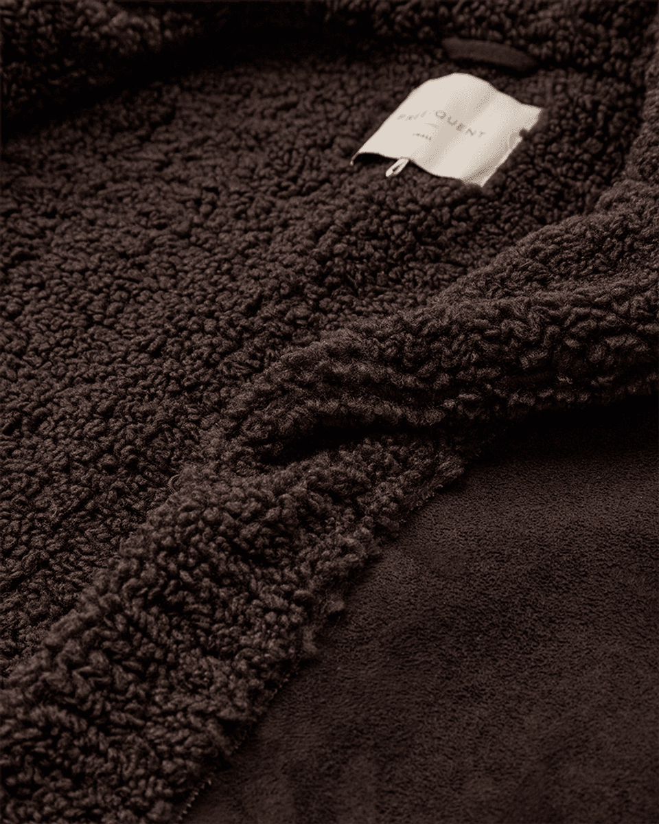 LAMBY VEST - BRUN