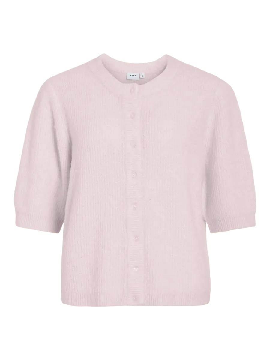 LORY CARDIGAN 2/4 ERM - LYS ROSA MELERT