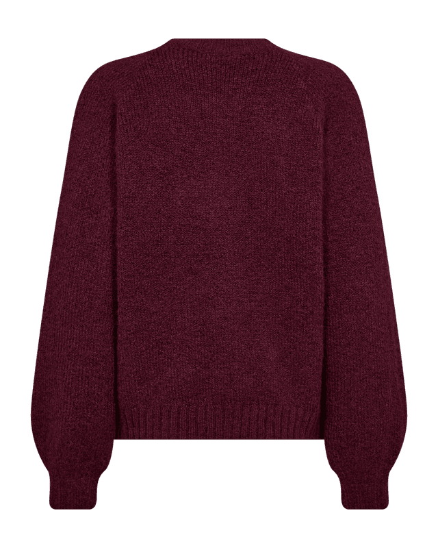 LOUISA CARDIGAN - PLOMME