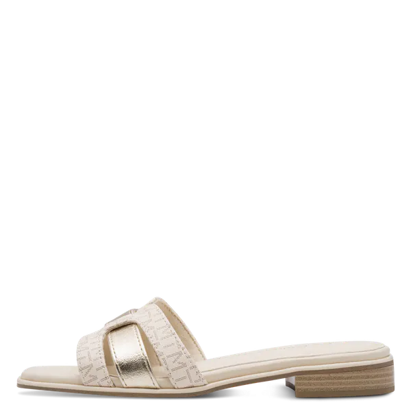 Hovedbilde SANDAL M/LAV HÆL MT - CREAM