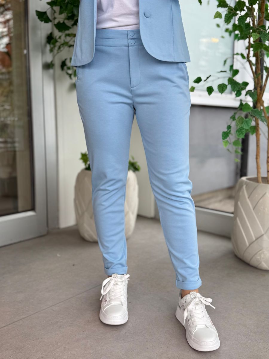 NANNI CHINOS BUKSE - BLUE BELL