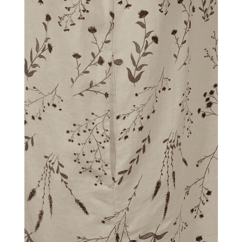 LALUNA MAXI KJOLE - SAND/BRUN
