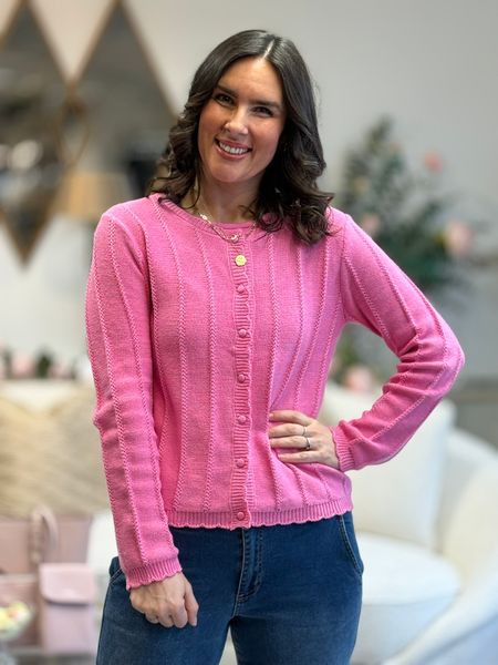 Hovedbilde MORA CARDIGAN - ROSA