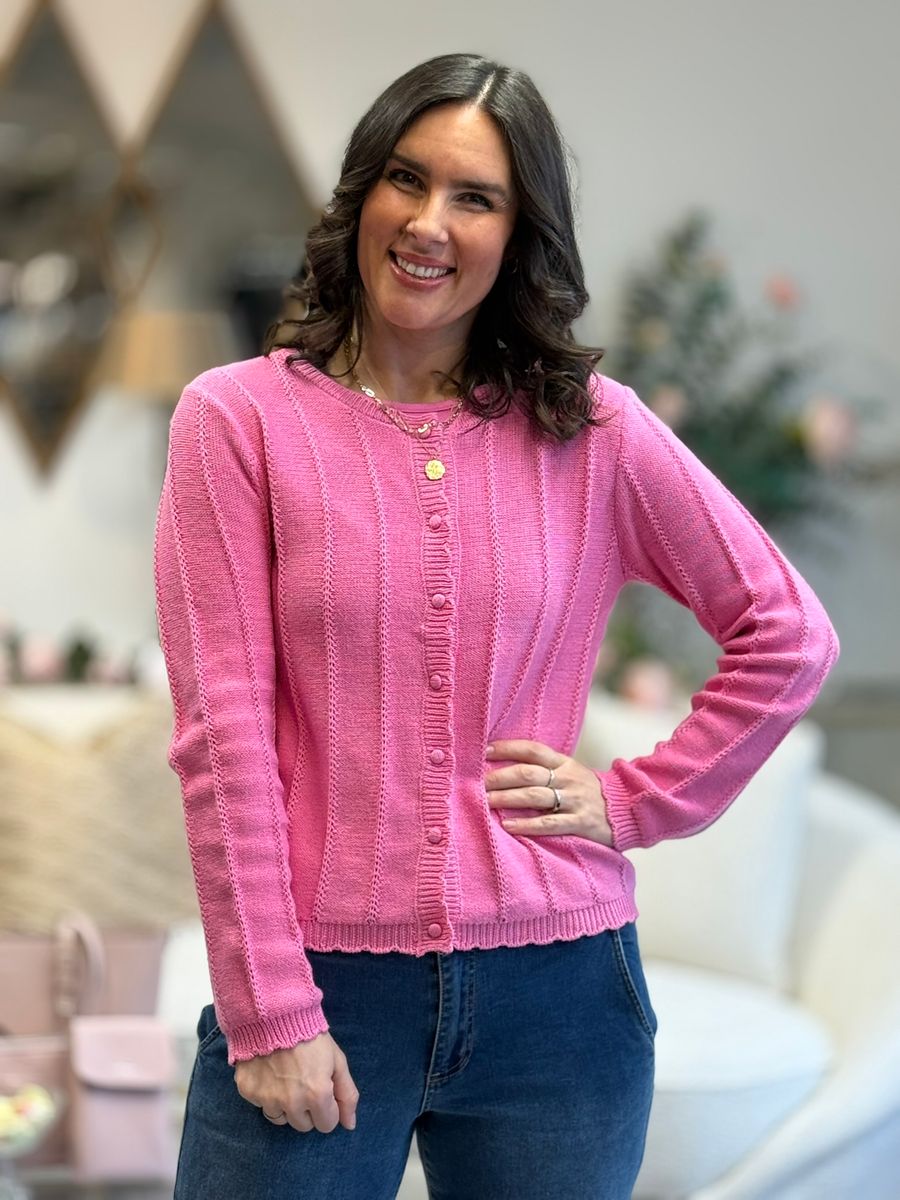 MORA CARDIGAN - ROSA