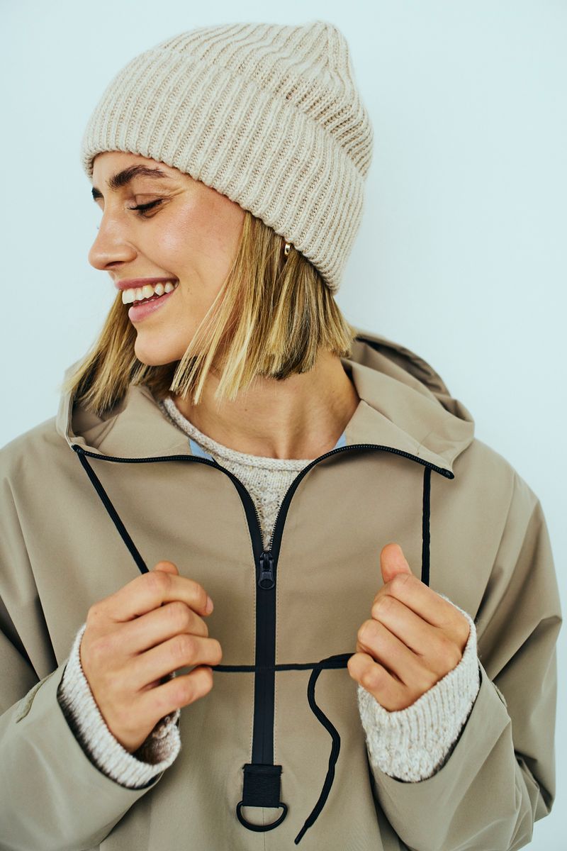 MOW OVERSIZE ANORAKK - SAND